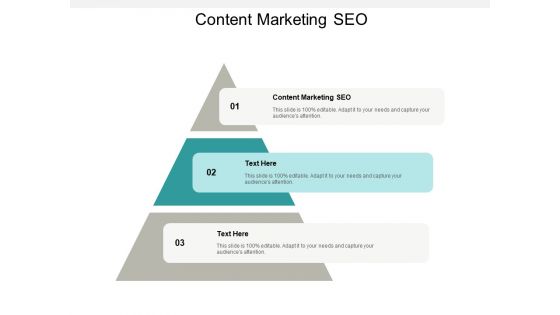 Content Marketing SEO Ppt PowerPoint Presentation Infographics Graphics Cpb
