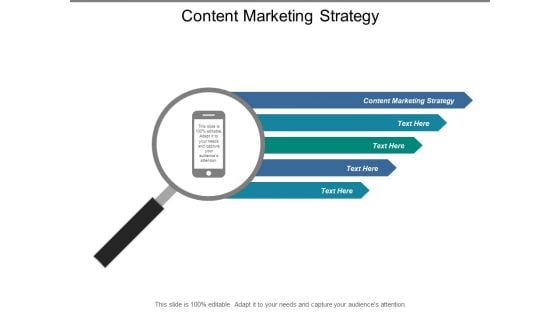 Content Marketing Strategy Ppt PowerPoint Presentation Portfolio Master Slide