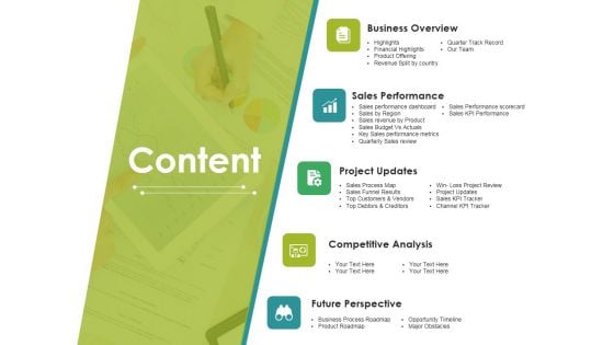 Content Ppt PowerPoint Presentation Infographics