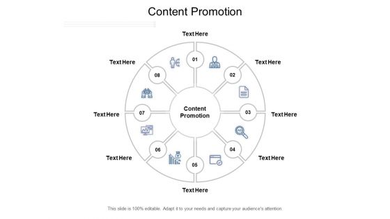 Content Promotion Ppt PowerPoint Presentation Pictures Brochure Cpb Pdf