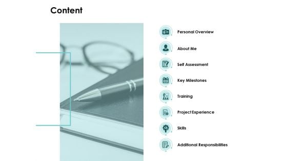 Content Self Assessment Ppt PowerPoint Presentation Professional Introduction