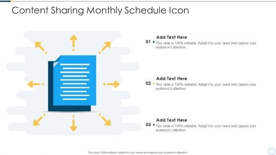 Content Sharing Monthly Schedule Icon Guidelines PDF