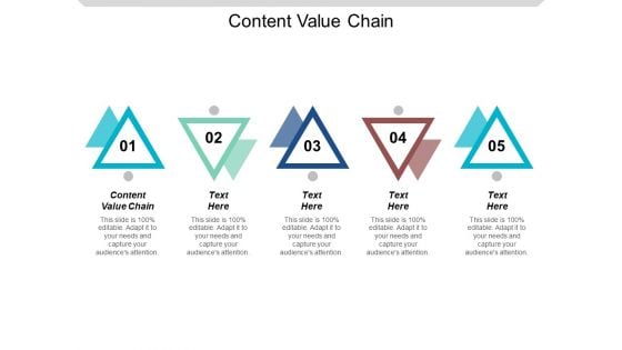 Content Value Chain Ppt Powerpoint Presentation Infographic Template Graphics Download Cpb