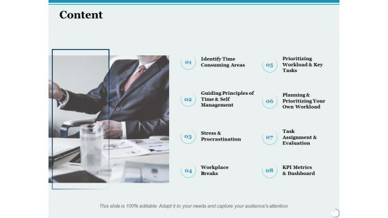 Content Workplace Breaks Ppt PowerPoint Presentation Infographics Icons