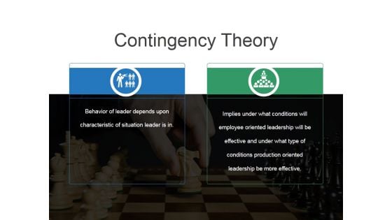 Contingency Theory Ppt PowerPoint Presentation Microsoft