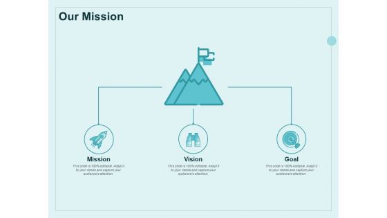 Continual Improvement Model Our Mission Ppt Show Skills PDF