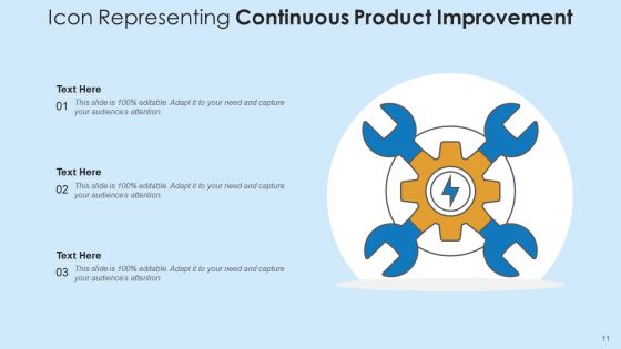 Continuous Enhancement Icon Process Graphs Ppt PowerPoint Presentation Complete Deck With Slides