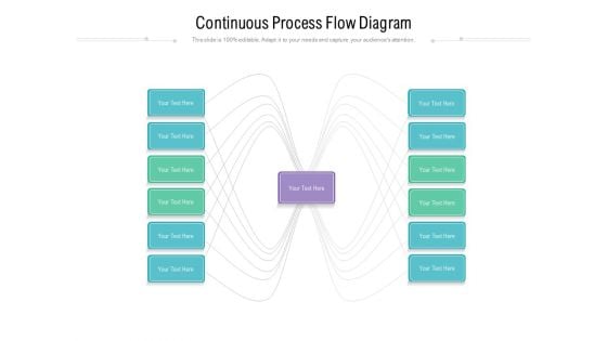 Continuous Process Flow Diagram Ppt PowerPoint Presentation File Icons PDF