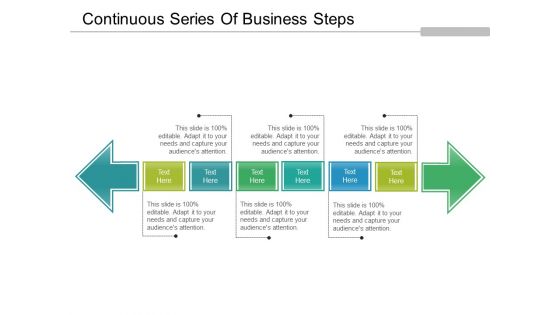 Continuous Series Of Business Steps Ppt PowerPoint Presentation Infographics Templates