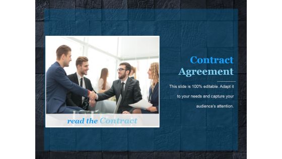 Contract Agreement Template 2 Ppt PowerPoint Presentation Background Images