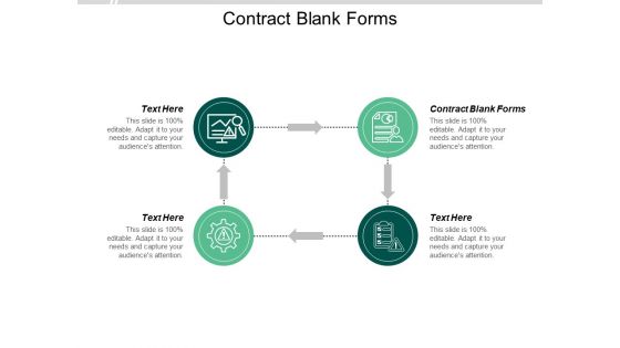 Contract Blank Forms Ppt PowerPoint Presentation Show Master Slide Cpb