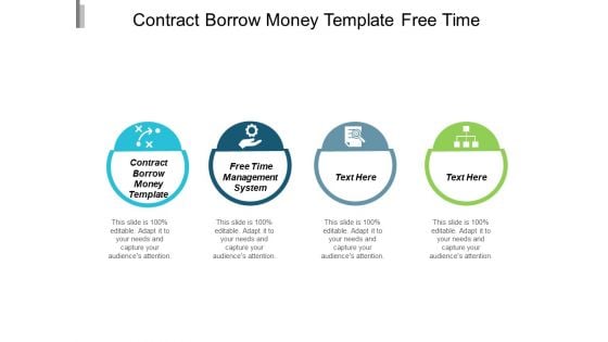 Contract Borrow Money Template Free Time Management System Ppt PowerPoint Presentation Pictures Tips