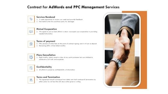 Contract For Adwords And PPC Management Services Inspiration PDF