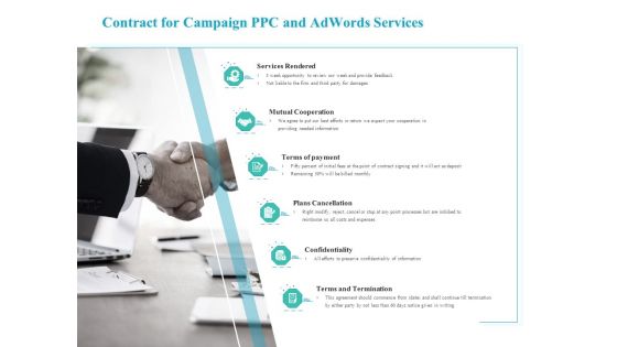 Contract For Campaign PPC And Adwords Services Brochure PDF