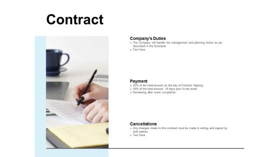 Contract Marketing Ppt PowerPoint Presentation Ideas Clipart Images