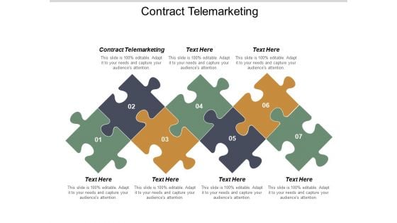 Contract Telemarketing Ppt PowerPoint Presentation Slides Portfolio Cpb