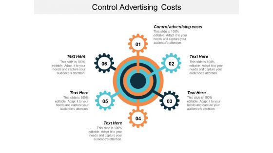 Control Advertising Costs Ppt PowerPoint Presentation Show Visuals Cpb