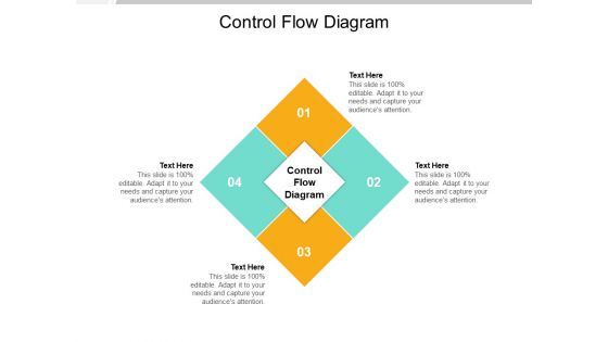 Control Flow Diagram Ppt PowerPoint Presentation Slides Visual Aids Cpb Pdf
