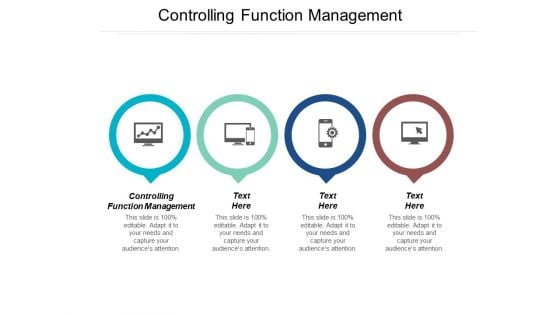 Controlling Function Management Ppt Powerpoint Presentation Layouts Graphics Pictures Cpb