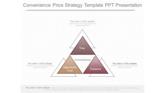Convenience Price Strategy Template Ppt Presentation