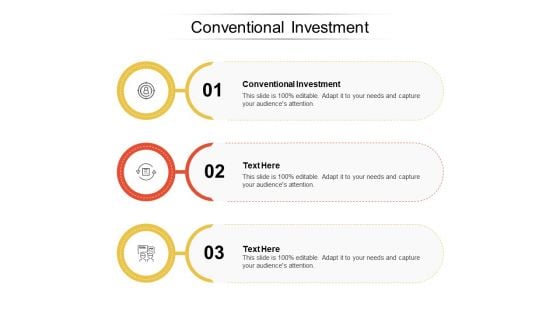 Conventional Investment Ppt PowerPoint Presentation Professional Structure Cpb