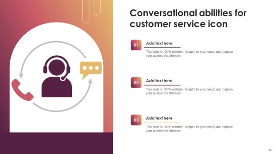 Conversational Abilities Ppt PowerPoint Presentation Complete Deck With Slides Slide20