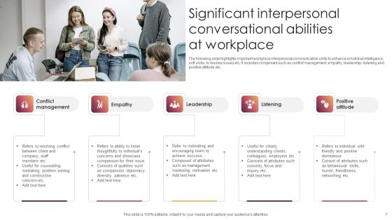 Conversational Abilities Ppt PowerPoint Presentation Complete Deck With Slides Slide07
