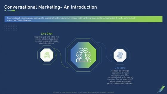 Conversational Marketing An Introduction Ppt Show Deck PDF Conversational Marketing An Introduction Ppt Show Deck PDF