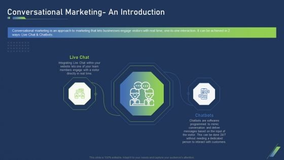 Conversational Marketing An Introduction Ppt Show Deck PDF