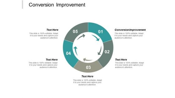 Conversion Improvement Ppt PowerPoint Presentation File Deck Cpb