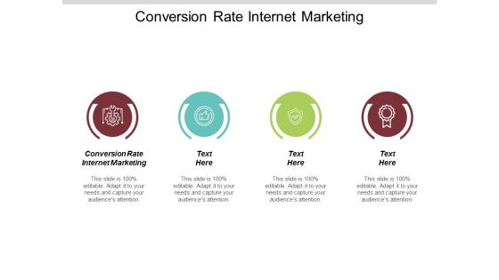 Conversion Rate Internet Marketing Ppt Powerpoint Presentation Styles Infographic Template Cpb