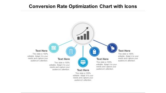 Conversion Rate Optimization Chart With Icons Ppt PowerPoint Presentation File Example PDF