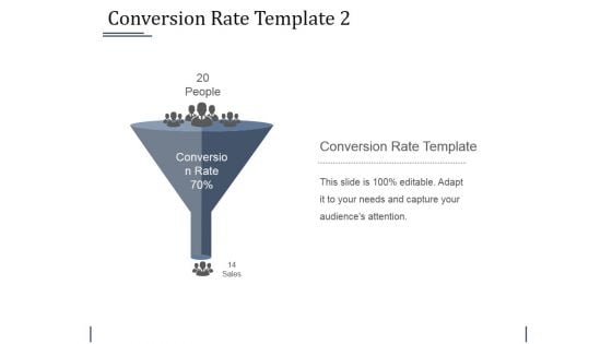 Conversion Rate Template 3 Ppt PowerPoint Presentation Slides Smartart