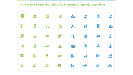 Convertible Bonds Pitch Deck For Increasing Capitals Icons Slide Ppt Infographics Pictures PDF