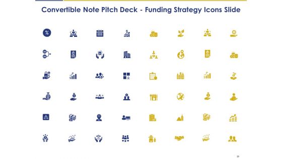 Convertible Note Pitch Deck Funding Strategy Ppt PowerPoint Presentation Complete Deck With Slides