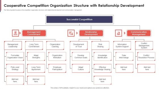 Cooperative Competition Organization Structure With Relationship Development Background PDF