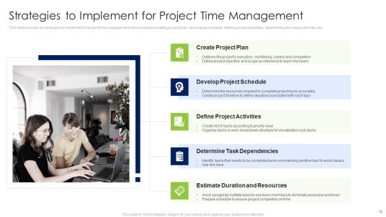 Coordinating Distinct Activities For Effective Project Time Management Ppt PowerPoint Presentation Complete Deck With Slides Slide13