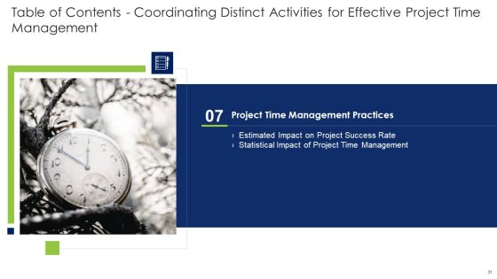 Coordinating Distinct Activities For Effective Project Time Management Ppt PowerPoint Presentation Complete Deck With Slides Slide31