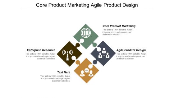 Core Product Marketing Agile Product Design Enterprise Resource Ppt PowerPoint Presentation Infographics Picture