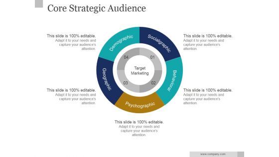 Core Strategic Audience Slide2 Ppt PowerPoint Presentation Design Templates