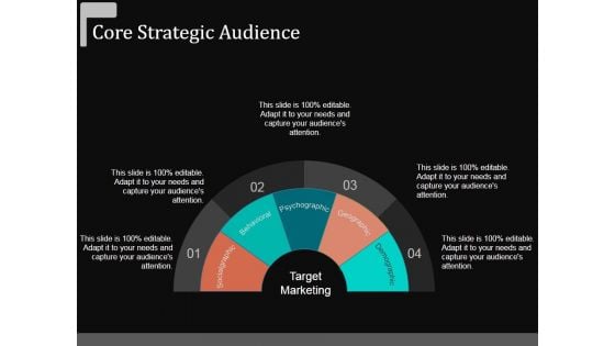 Core Strategic Audience Template 1 Ppt Powerpoint Presentation Outline Show