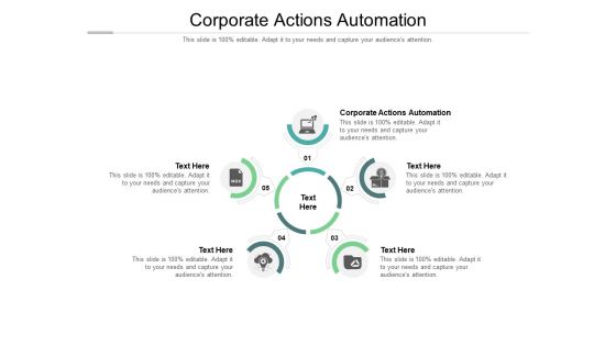 Corporate Actions Automation Ppt PowerPoint Presentation Icon Structure Cpb Pdf