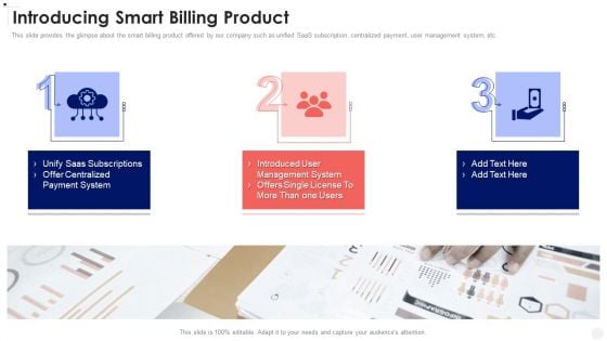 Corporate Business Introducing Smart Billing Product Ppt PowerPoint Presentation File Design Inspiration PDF