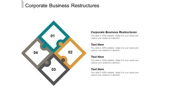 Corporate Business Restructures Ppt PowerPoint Presentation Portfolio Show Cpb