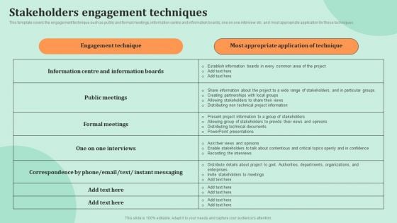 Corporate Communications Stakeholders Engagement Techniques Microsoft PDF Corporate Communications Stakeholders Engagement Techniques Microsoft PDF