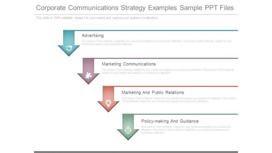 Corporate Communications Strategy Examples Sample Ppt Files