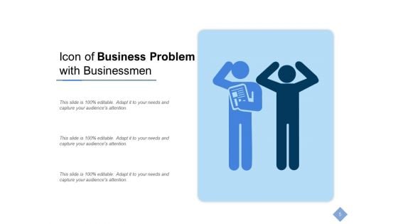 Corporate Concerns And Uncertainties Business Problem Management Ppt PowerPoint Presentation Complete Deck