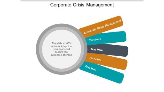 Corporate Crisis Management Ppt PowerPoint Presentation Gallery Show Cpb