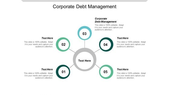 Corporate Debt Management Ppt PowerPoint Presentation Professional Cpb