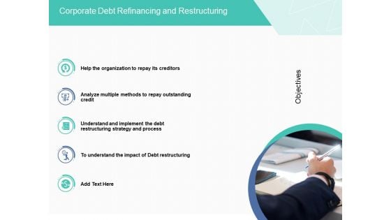 Corporate Debt Refinancing And Restructuring Ppt PowerPoint Presentation Complete Deck With Slides